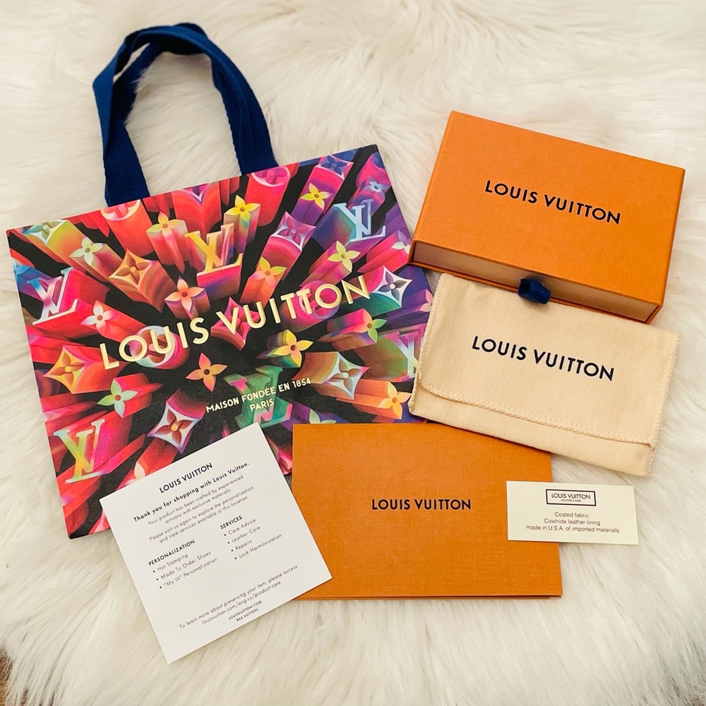 Louis Vuitton Shopping Bag, Box & Dust Bag Set
